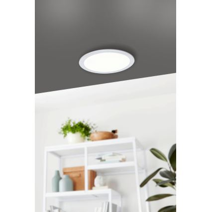 Eglo - Luminária de embutir LED LED/16,5W/230V diâmetro 21,6 cm