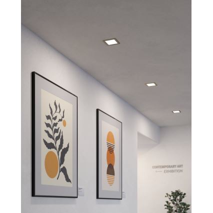 Eglo - Candeeiro de embutir LED/5,5W/230V 11,7x11,7 cm