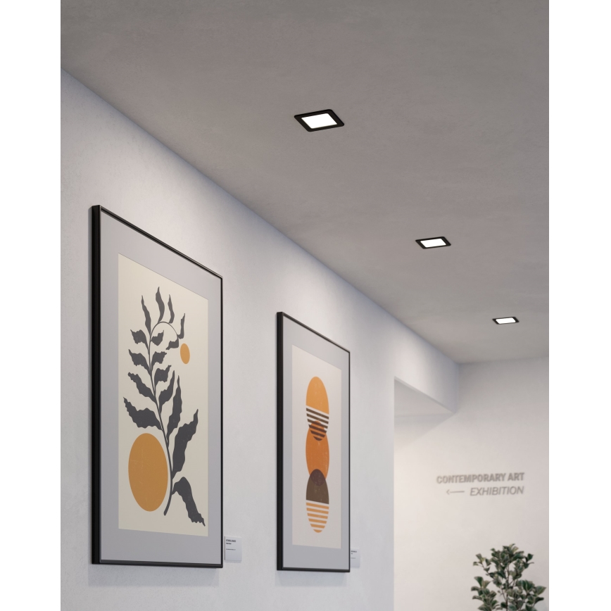 Eglo - Luminária de embutir LED/5,5 W/230 V 11,7 x 11,7 cm