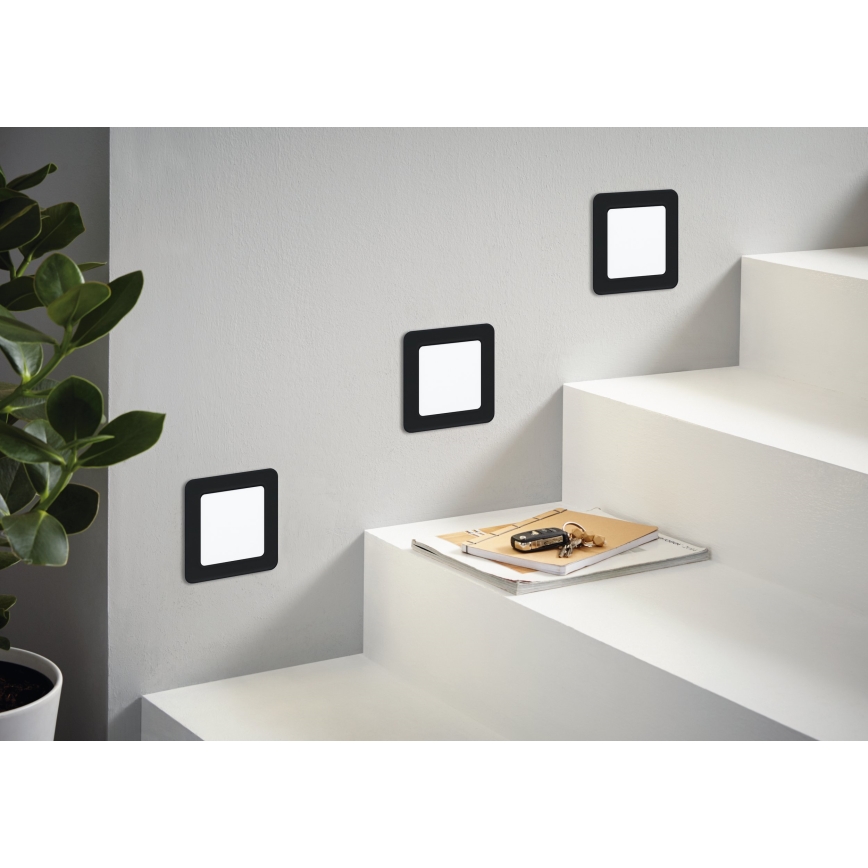 Eglo - Luminária de embutir LED/5,5 W/230 V 11,7 x 11,7 cm