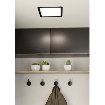 Eglo - Luminária de teto embutida LED/16,5W/230V 21,6x21,6 cm