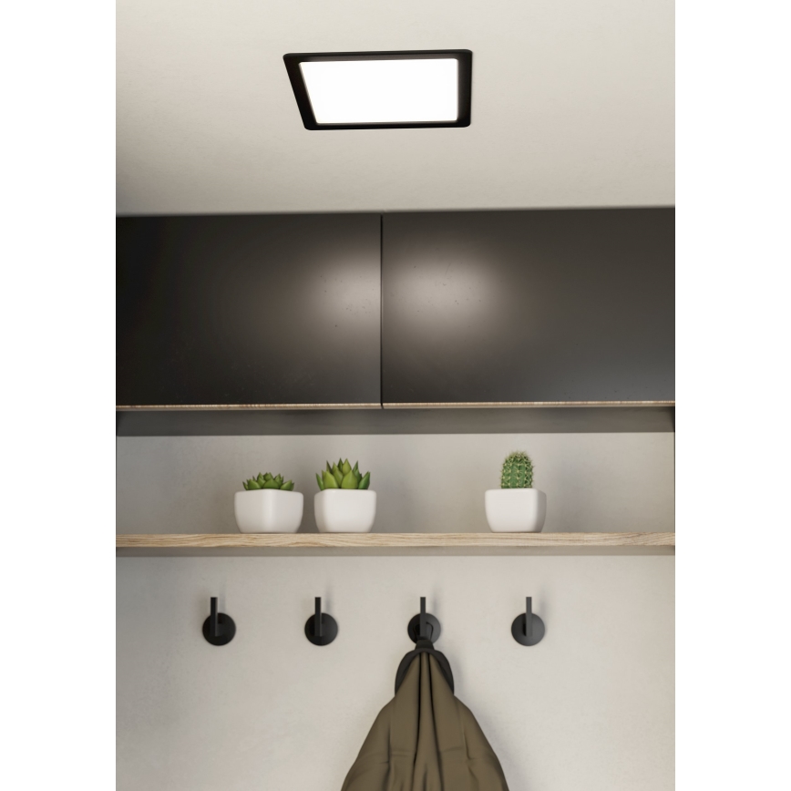 Eglo - Luminária de teto embutida LED/16,5W/230V 21,6x21,6 cm