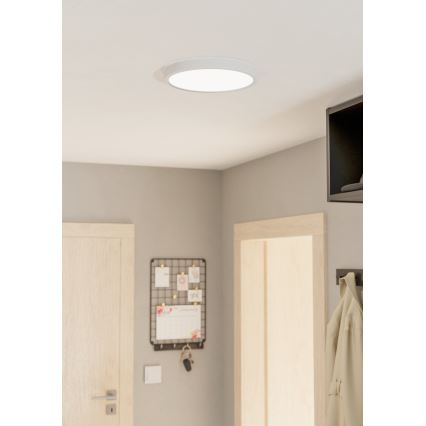 Eglo - Luminária de teto LED/20W/230V, diâmetro 28,5 cm