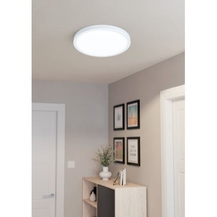 Eglo - Luminária de teto LED/20W/230V, diâmetro 28,5 cm