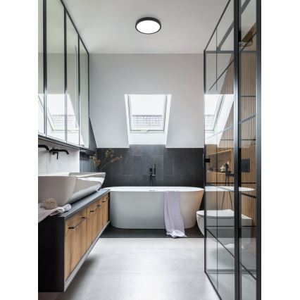 Eglo - Candeeiro de tecto LED para casa de banho LED/20W/230V IP44 diâmetro 28,5 cm