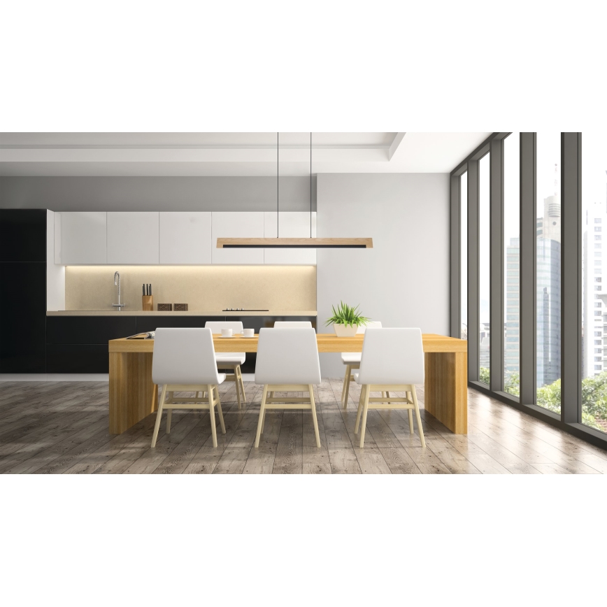 Eglo - Candelabro suspenso LED com regulação LED/25,5W/230V