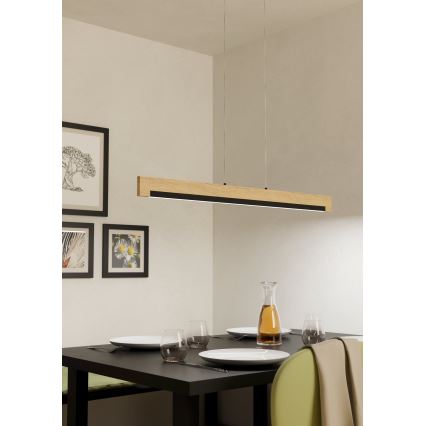 Eglo - Candelabro suspenso LED com regulação LED/25,5W/230V