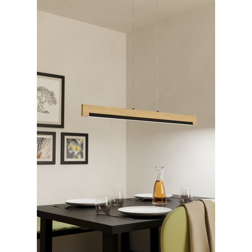 Eglo - Candelabro suspenso LED com regulação LED/25,5W/230V