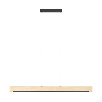 Eglo - Candelabro suspenso LED com regulação LED/25,5W/230V