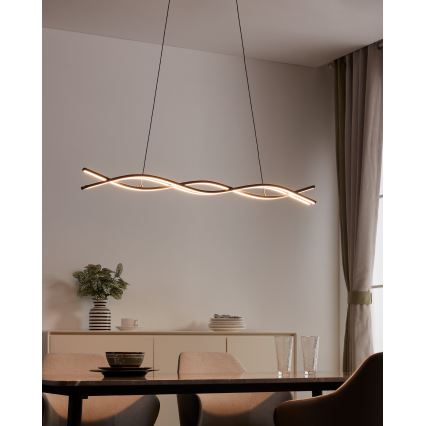 Eglo - Candelabro suspenso LED LED/36W/230V
