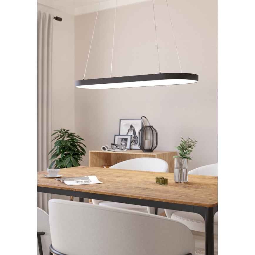 Eglo - Candelabro suspenso LED com regulação CODRIALES LED/30W/230V