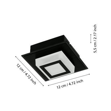 Eglo 99361 - Candeeiro de tecto LED MASIANO LED/3,3W/230V