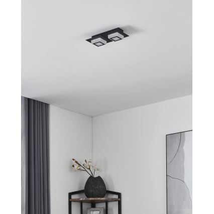 Eglo 99362 - Candeeiro de tecto LED MASIANO 2xLED/3,3W/230V