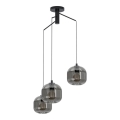 Eglo 99373 - Lustre pendente com cabo MANTUNALLE 3xE27/40W/230V