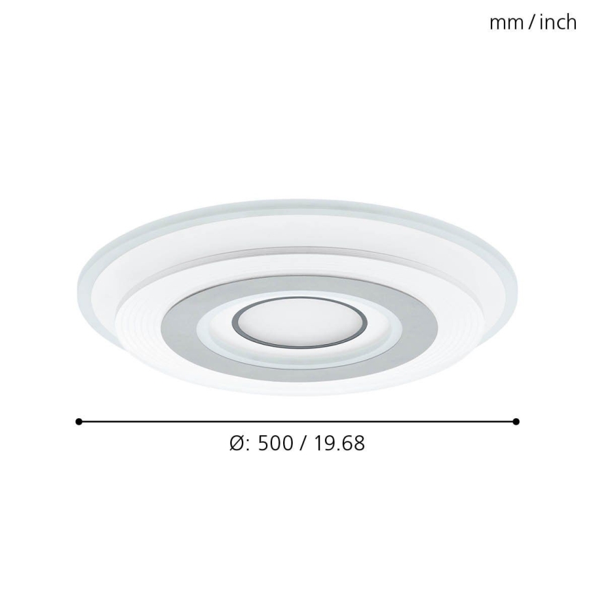 Eglo 99399 - Candeeiro de tecto LED REDUCTA 3xLED/16W/230V