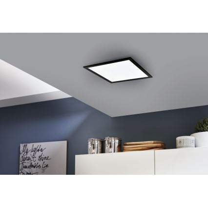Eglo - Plafon LED RGB regulável SALOBRENA-C LED/16W/230V 30x30 cm + controlo remoto