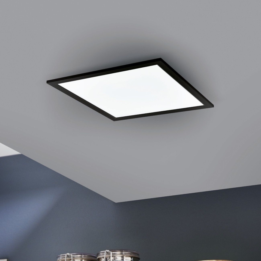 Eglo - Plafon LED RGB regulável SALOBRENA-C LED/16W/230V 30x30 cm + controlo remoto