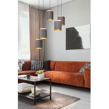 Eglo 99447 - Lustre suspenso em cabo ALBARIZA 5xE27/40W/230V, estilo aranha