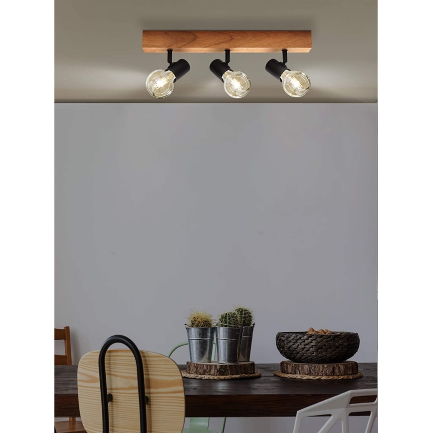 Eglo - Foco TOWNSHEND 3xE27/60W/230V