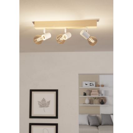 Eglo - Foco TOWNSHEND 3xE27/60W/230V