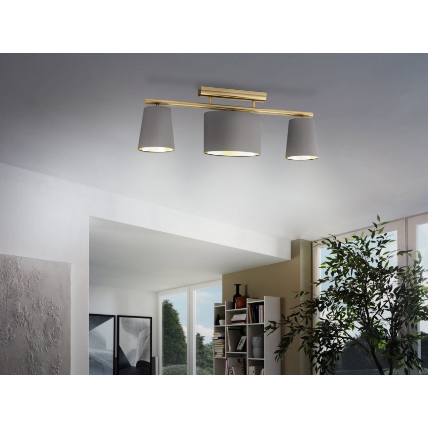 Eglo - Candelabro montado à superfície 3xE14/40W/230V