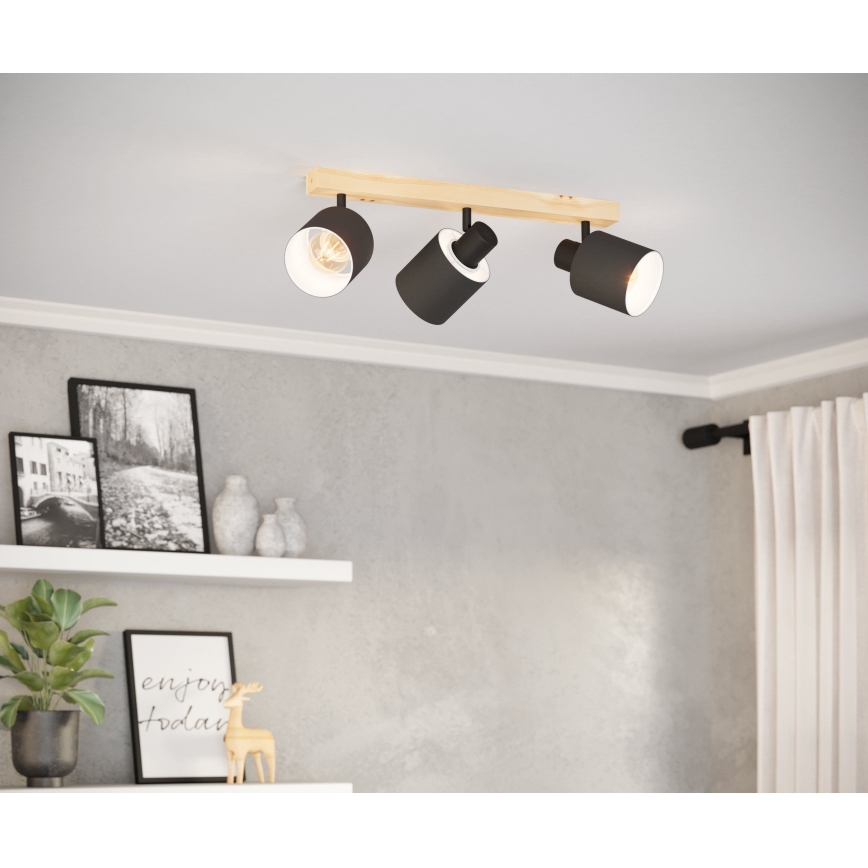 Eglo - Refletor 3xE27/10W/230V