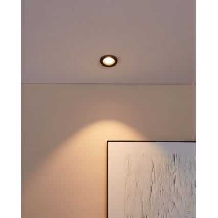 Eglo - Iluminação embutida de casa de banho LED com regulação LED/6W/230V 2700K IP44