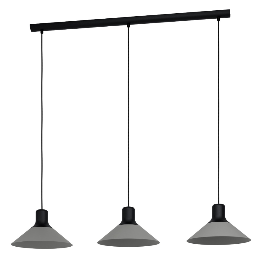 Eglo - Candelabro suspenso 3xE27/28W/230V