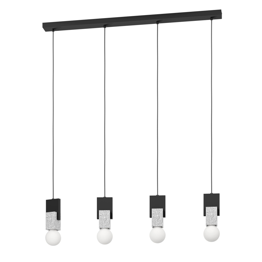 Eglo 99532 - Lustre suspenso em cabo LOBATIA 4xE27/40W/230V