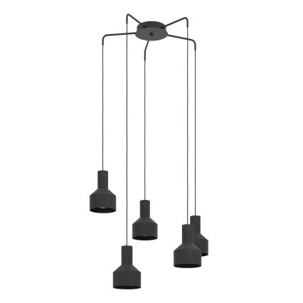 Eglo - Candelabro suspenso 5xE27/40W/230V
