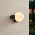 Eglo 99573 - Aplique de parede para exterior com sensor RUBIO 1xE27/15W/230V IP44