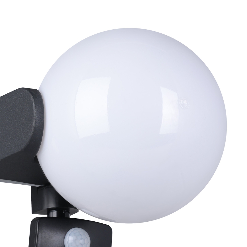 Eglo 99573 - Aplique de parede para exterior com sensor RUBIO 1xE27/15W/230V IP44