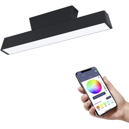 Eglo - Plafon LED RGBW regulável LED/16W/230V ZigBee