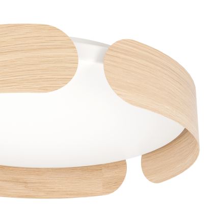 Eglo - Luminária de teto LED 20W/230V, Ø 37 cm, bege