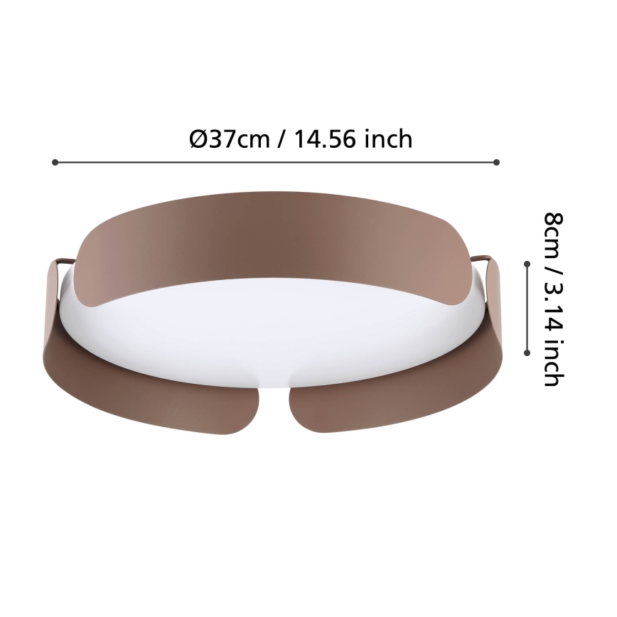 Eglo - Iluminação de teto LED LED/24W/230V