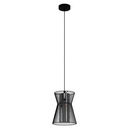 Eglo - Candelabro suspenso 1xE27/40W/230V preto