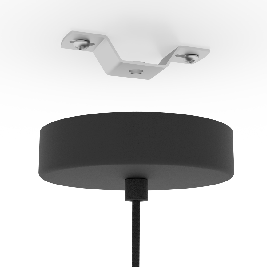 Eglo - Candelabro suspenso 1xE27/40W/230V preto