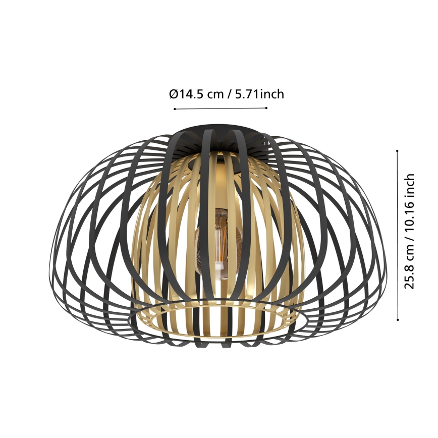 Eglo - Iluminação de teto 1xE27/40W/230V