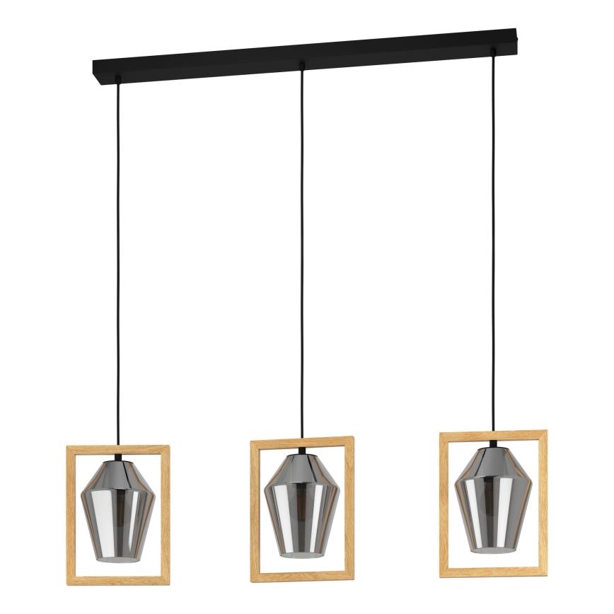 Eglo - Candelabro suspenso 3xE27/40W/230V