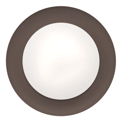 Eglo 99704 - Candeeiro de teto LED PENJAMO LED/17,1W/230V castanho