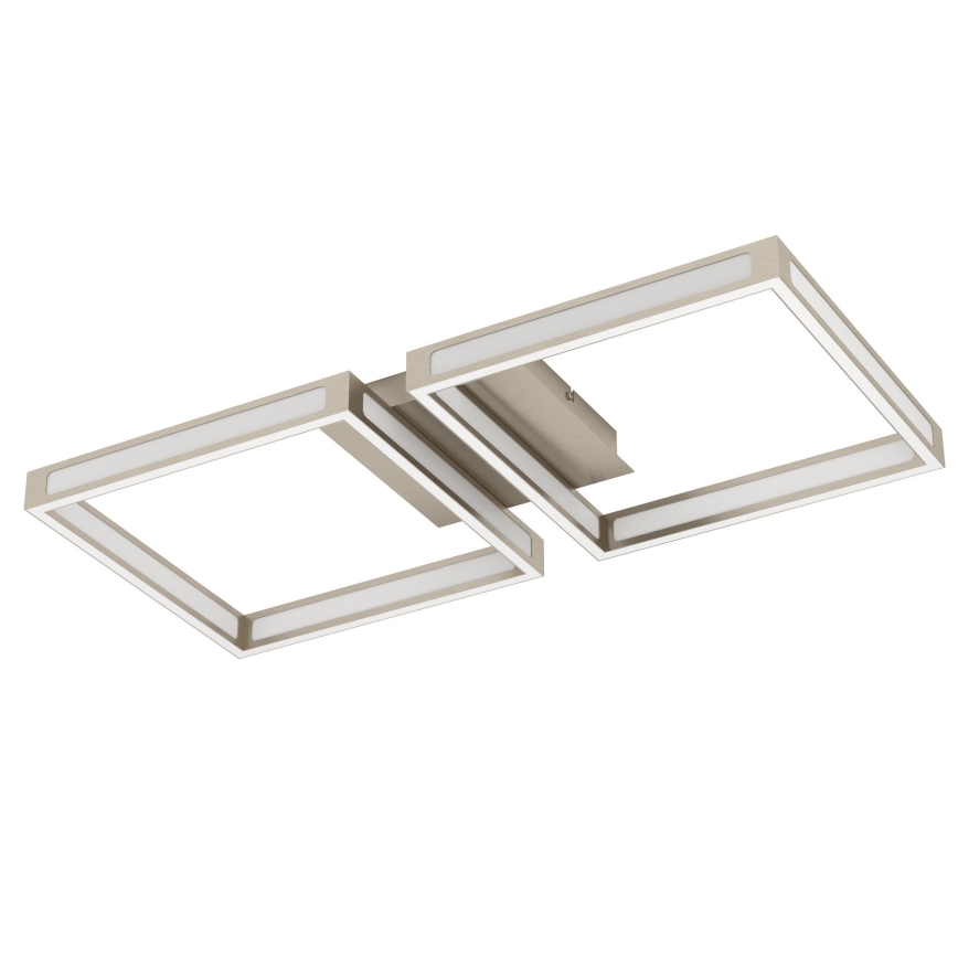Eglo - Iluminação de teto LED 2xLED/11,2W/230V cromado mate