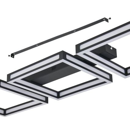 Eglo - Iluminação de teto LED 3xLED/11,2W/230V preta