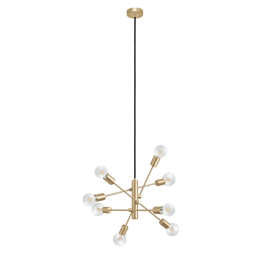 Eglo - Candelabro suspenso 8xE27/40W/230V