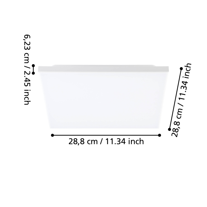 Eglo 99843 - Luminária de teto LED TURCONA LED/10W/230V