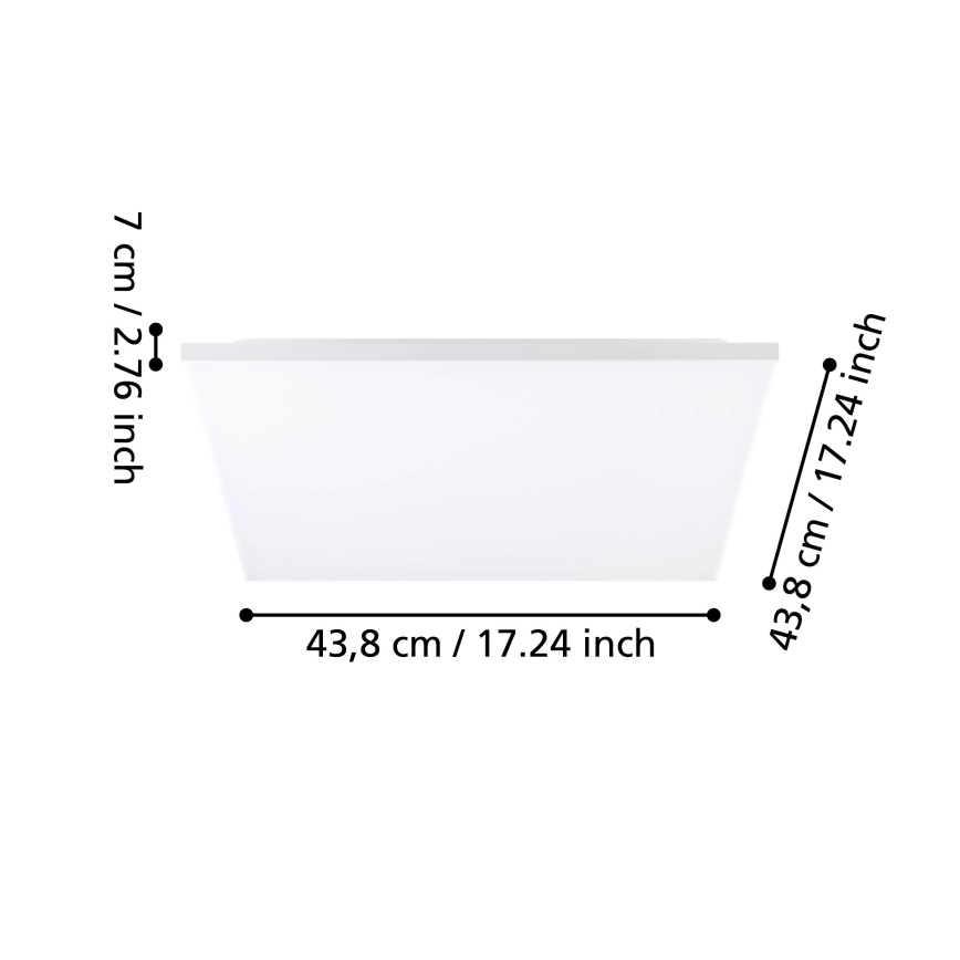 Eglo - Iluminação de teto LED LED/20W/230V