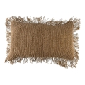 Eglo - Almofada decorativa 35x60 cm castanho