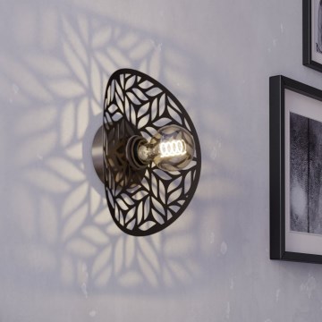 Eglo - Aplique de parede 1xE27/60W/230V bronze