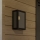 Eglo - Aplique de parede exterior 1xE27/60W/230V IP44 preto/fumado