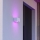 Eglo - Aplique de parede exterior LED RGBW dimerizável, 10W, 230V, 2700-6500K, IP55, branco
