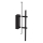 Eglo - Aplique de parede LED/12W/230V preto